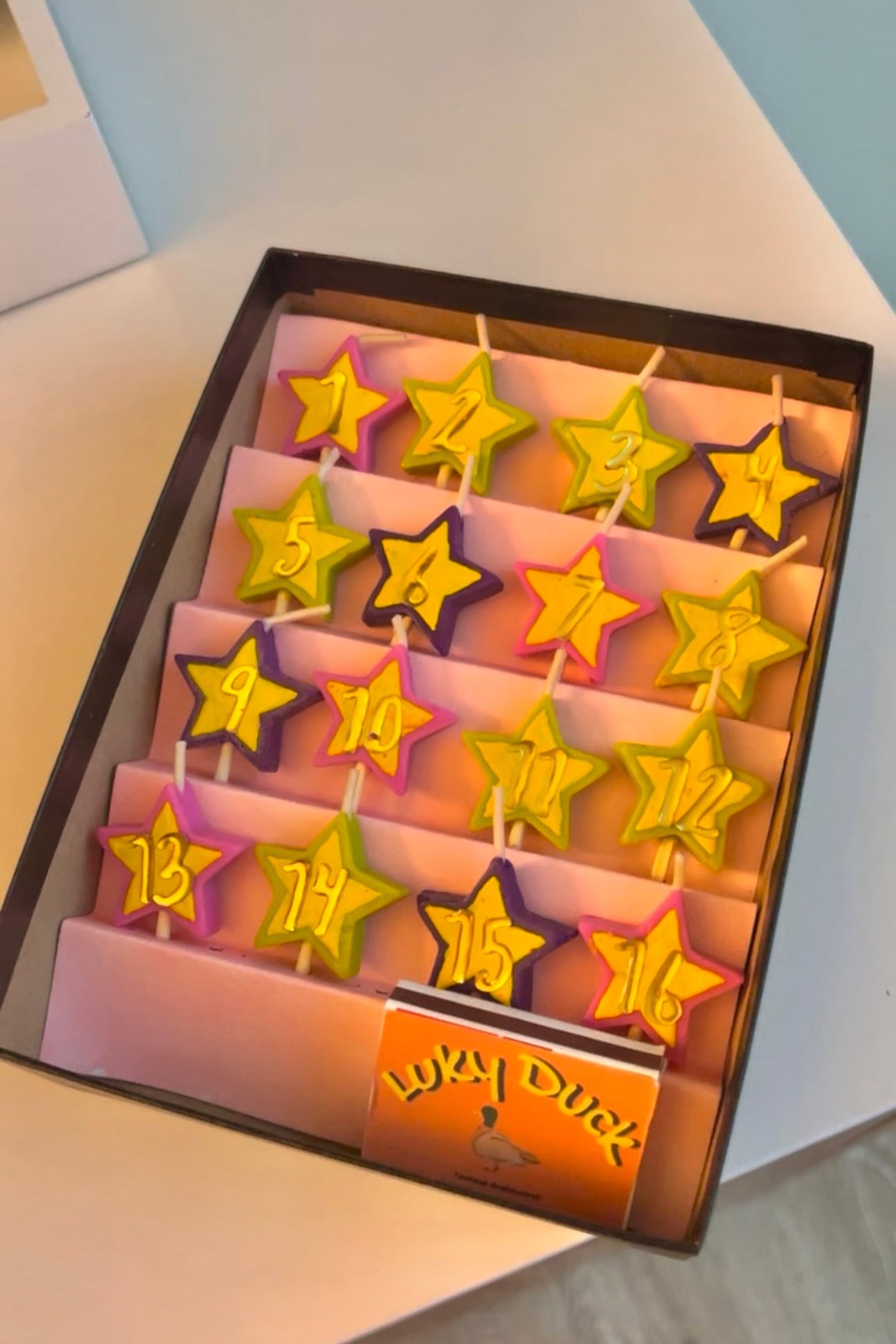 Sixteen Wishes Box and Matches Template