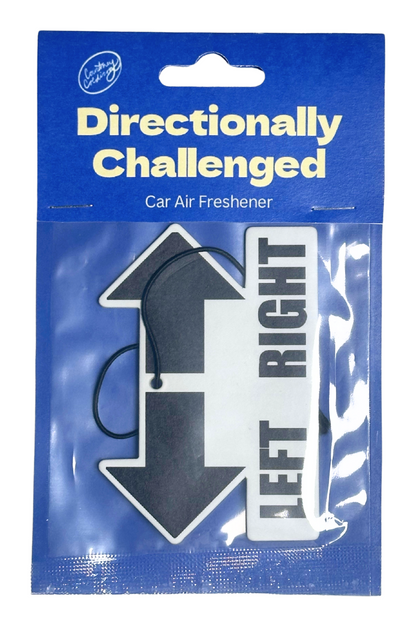 Directionally Challenged Car Air Freshener